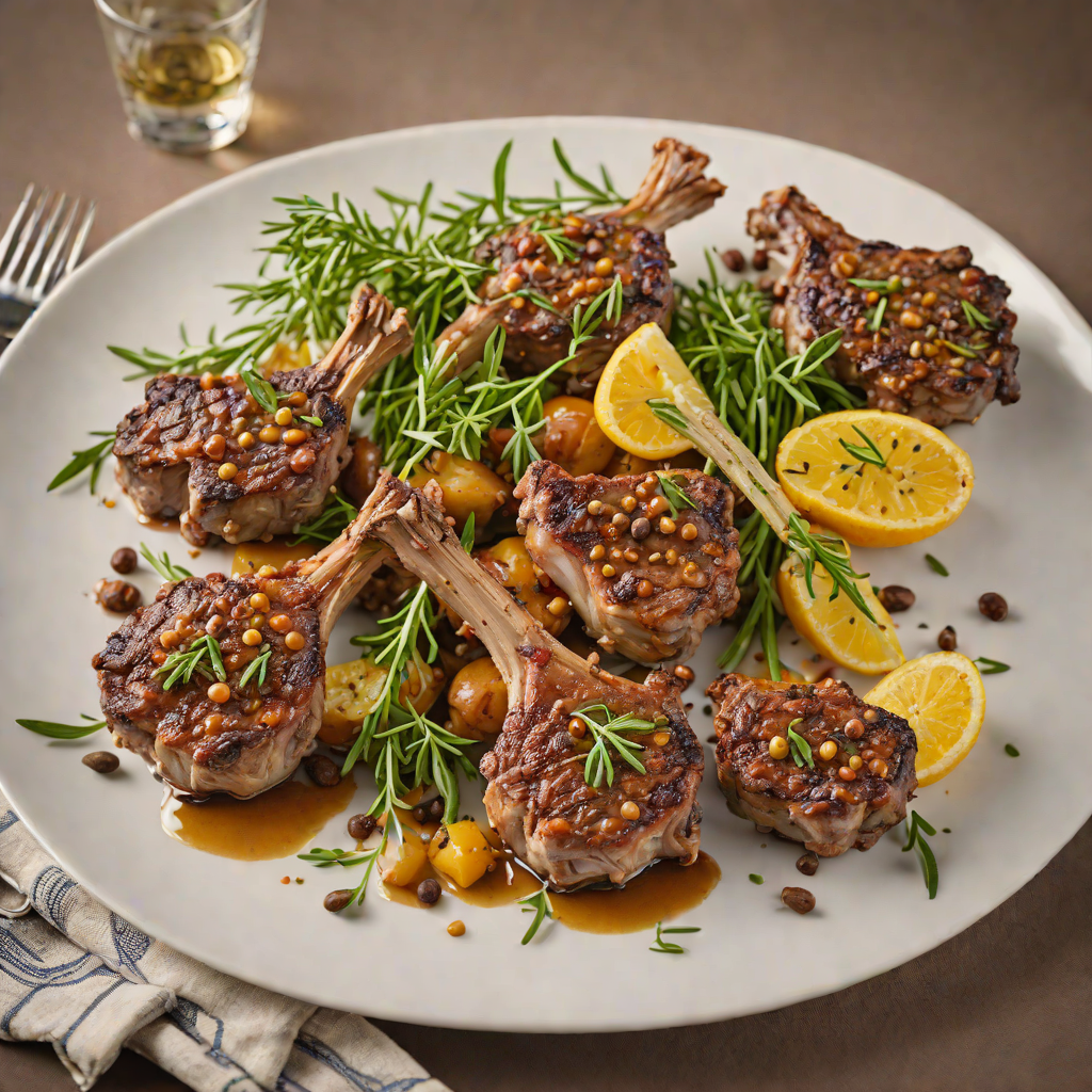 Mountain Herb and Wattleseed Roasted Lamb Chops