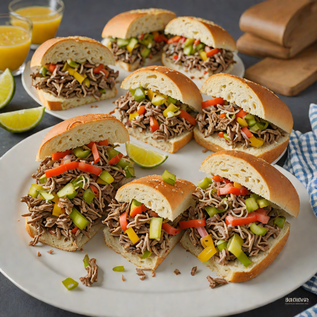 Chicago-Style Italian Beef Sandwiches with Giardiniera