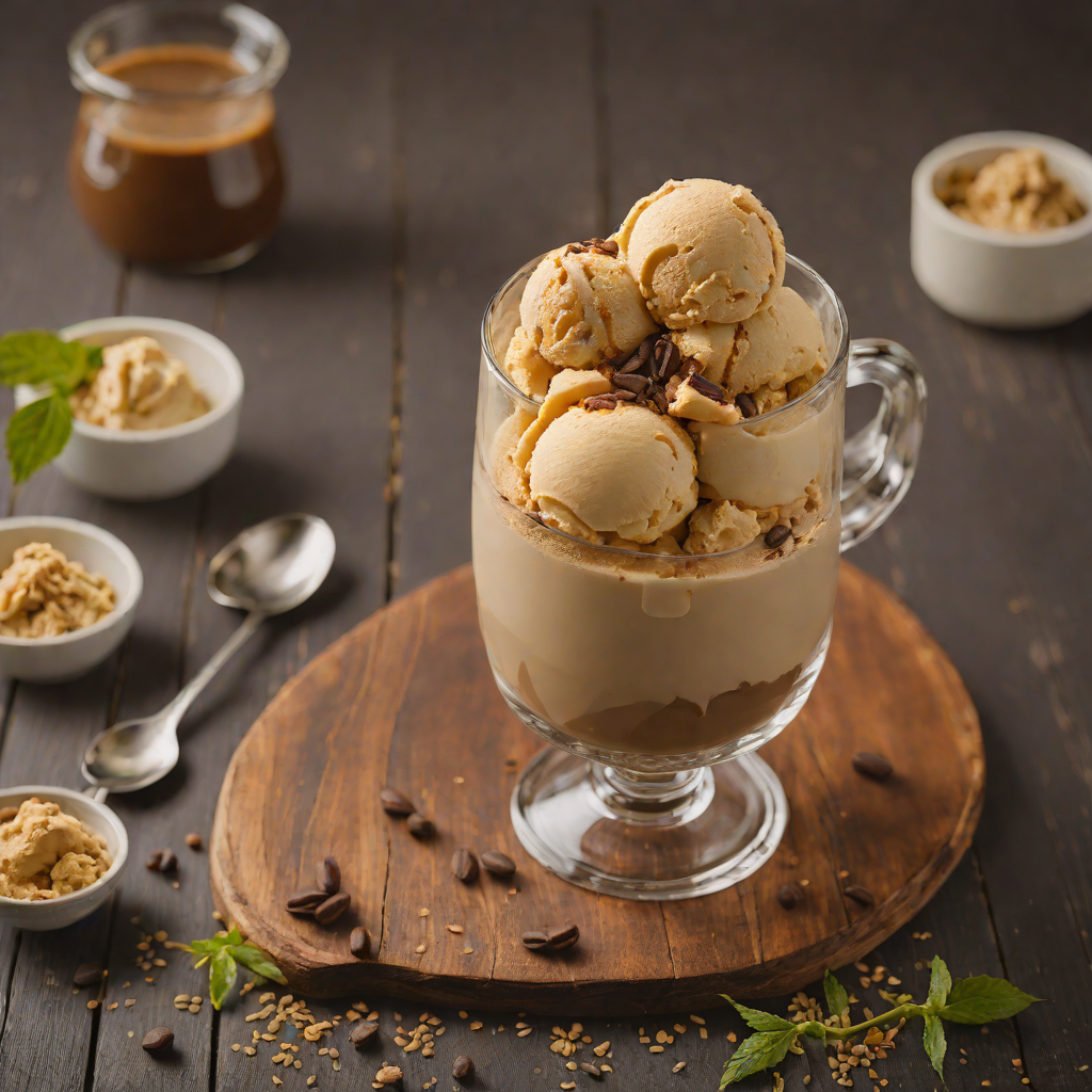 Vietnamese-Inspired Coffee Ice Cream Affogato