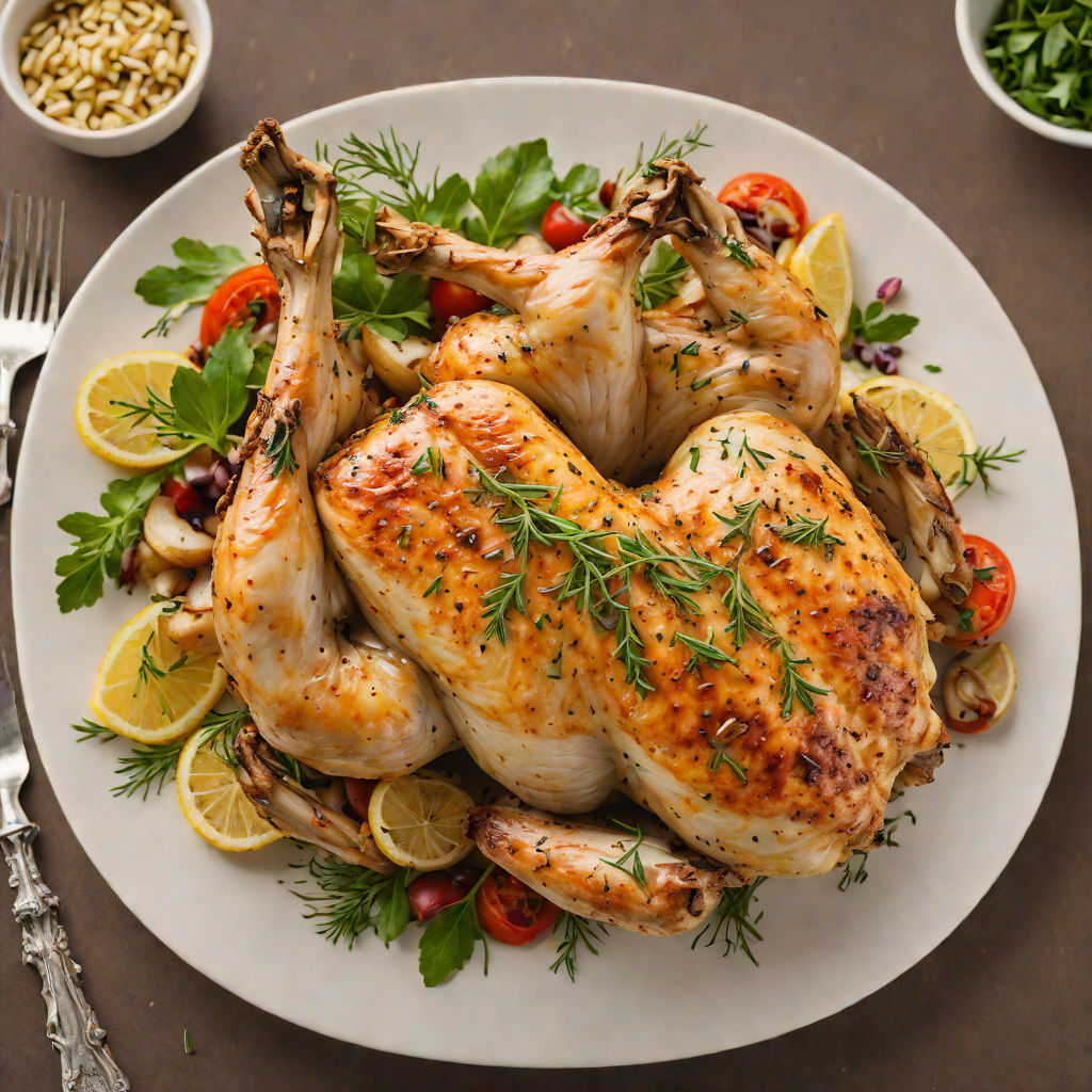 French C’est Bon Herb-Roasted Chicken with Garlic