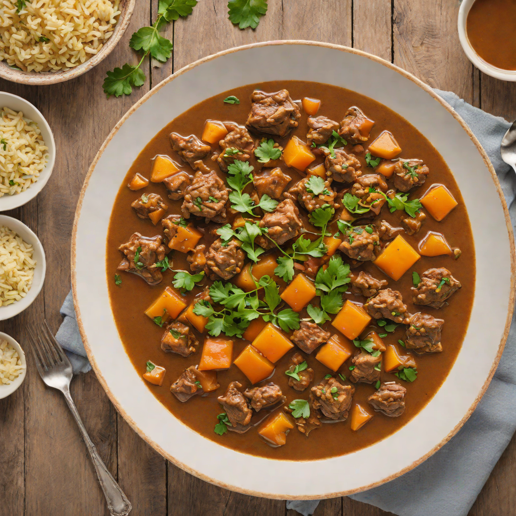 Slow Cooker Imbibed Moroccan-Spiced Lamb Stew