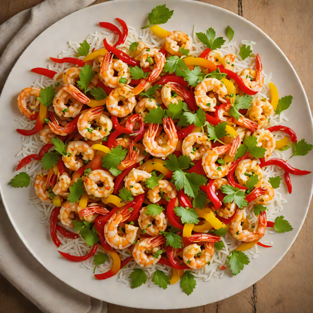 Stir-Fried Shrimp with Bell Peppers and Coconut Aminos