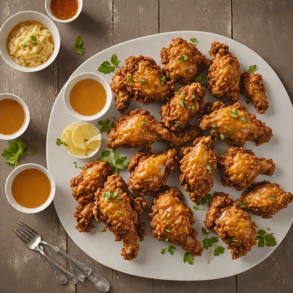 Southern-Inspired Buttermilk Fried Chicken with Spicy Honey Glaze