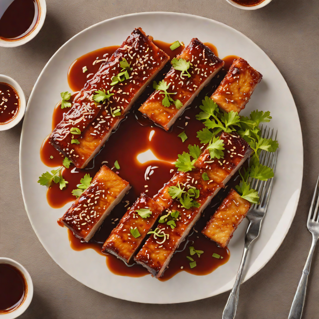 Crispy Korean-Inspired Pork Belly with Gochujang Glaze