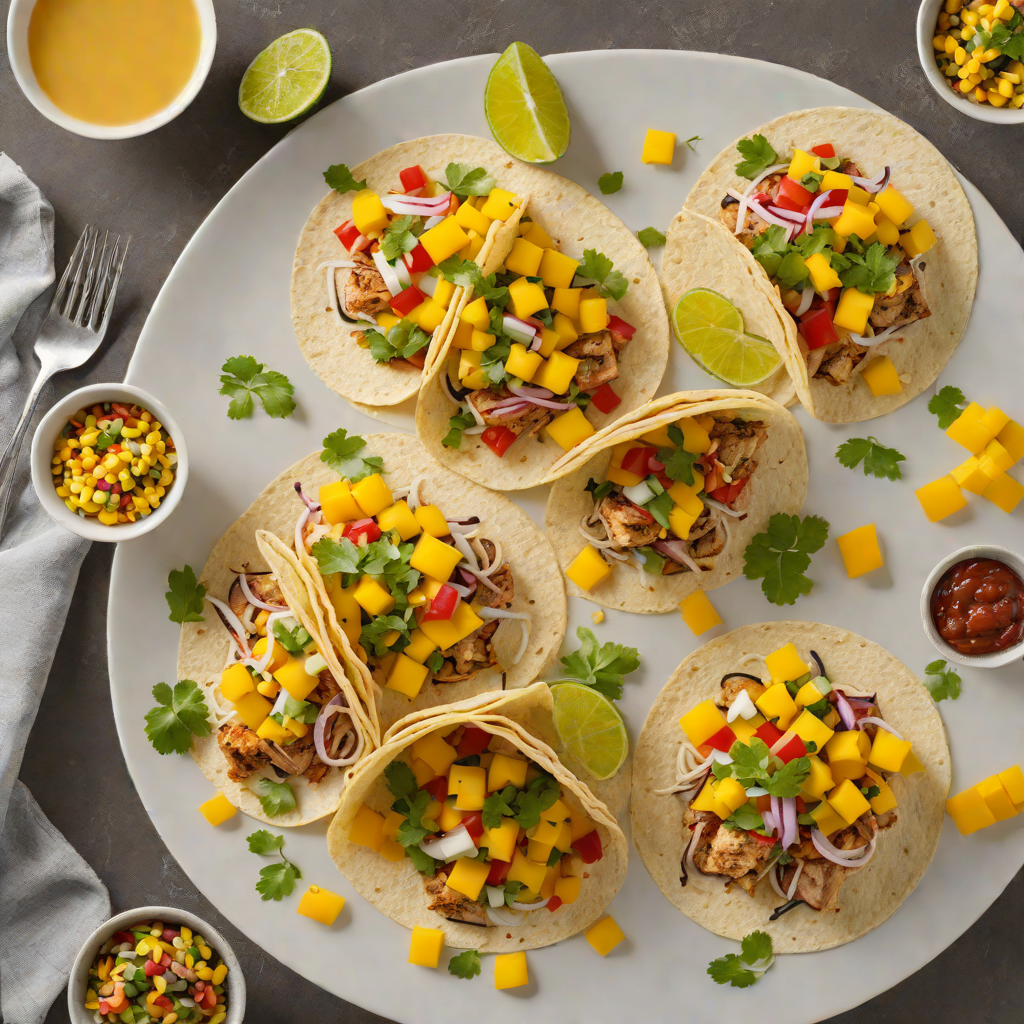 Market-Style Barramundi Fish Tacos with Mango Salsa