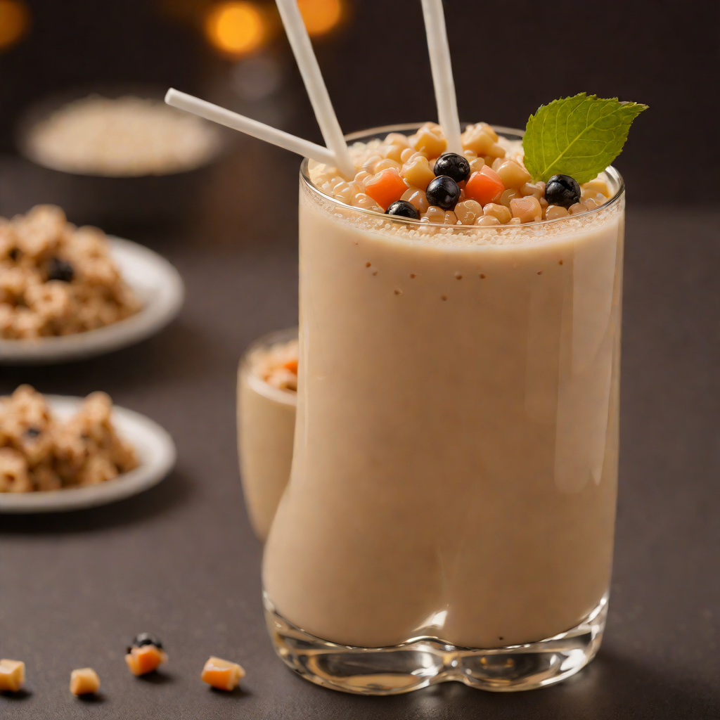 Bubble Tea-Inspired Tapioca Pearl Milk Tea