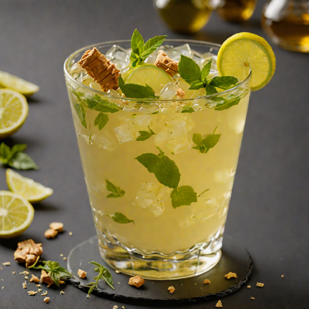 Honeyed Ginger Green Tea Refresher