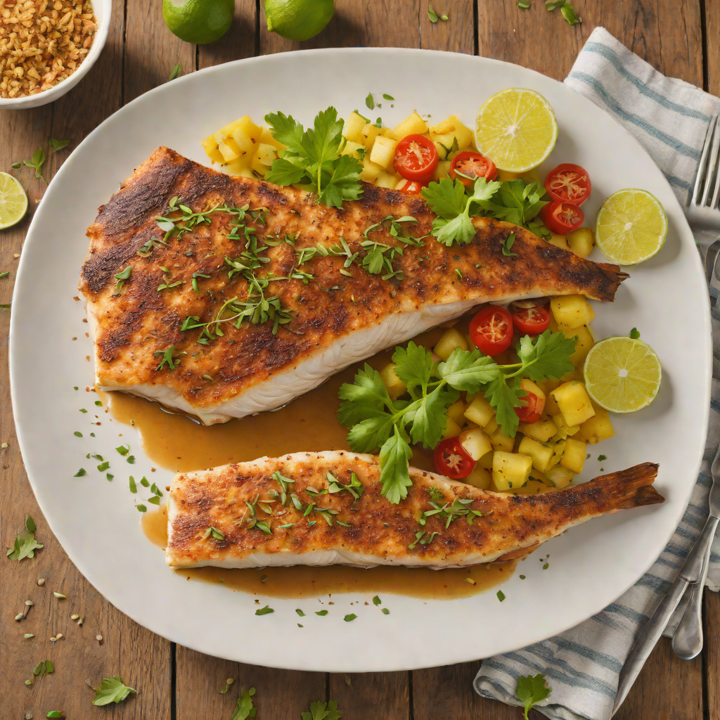 Pan-Seared Catfish with Cajun Spice Rub