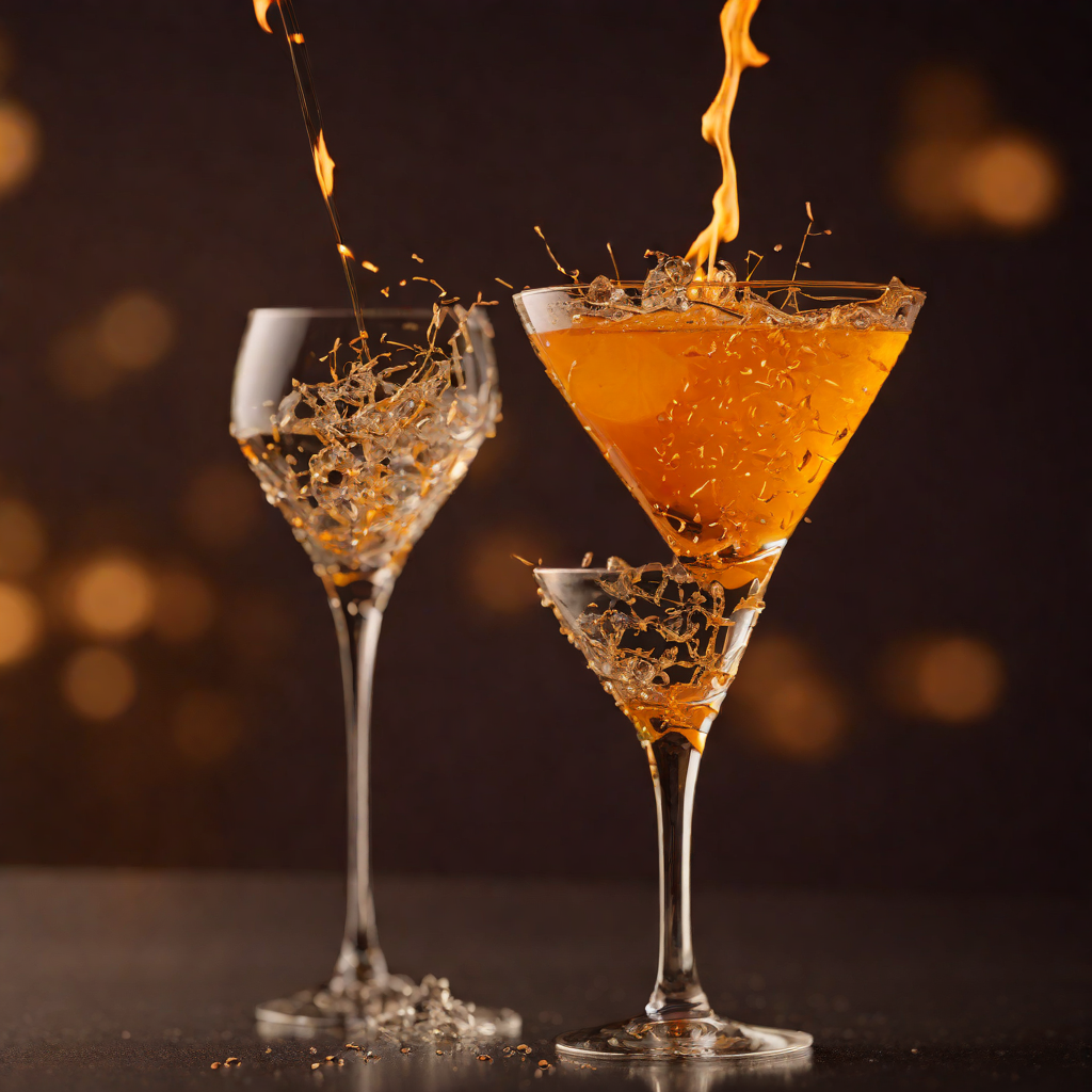 Flamed Orange Popular Sparkler