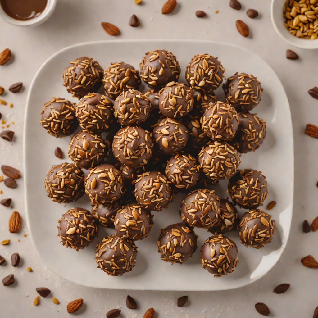 No-Bake Nutty Chocolate Energy Bites