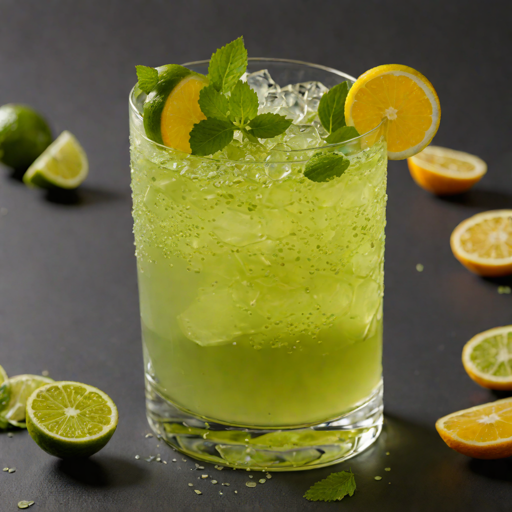 Matcha Citrus Highball