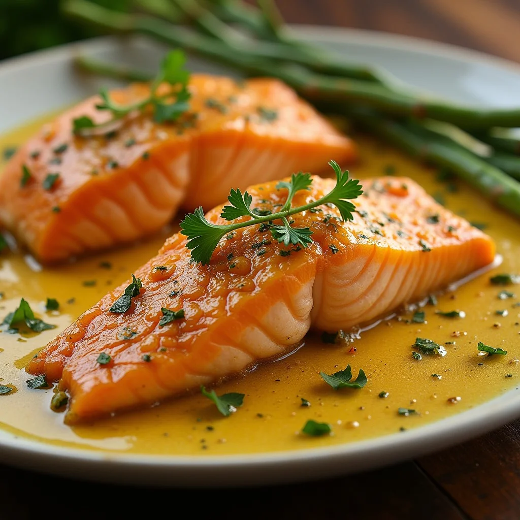 Anti-Inflammatory Ginger Turmeric Salmon with Roasted Veggies