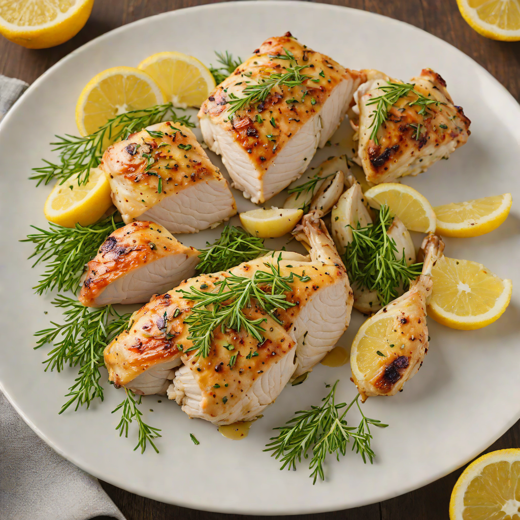 Pan-Seared Chicken with Lemon Thyme and Garlic Butter