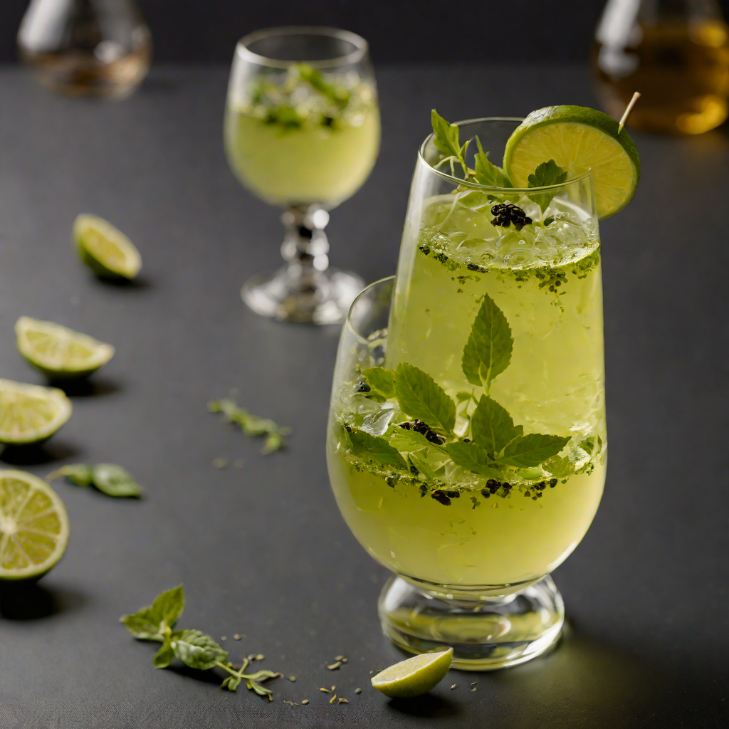 Velvet Green Tea Fizz