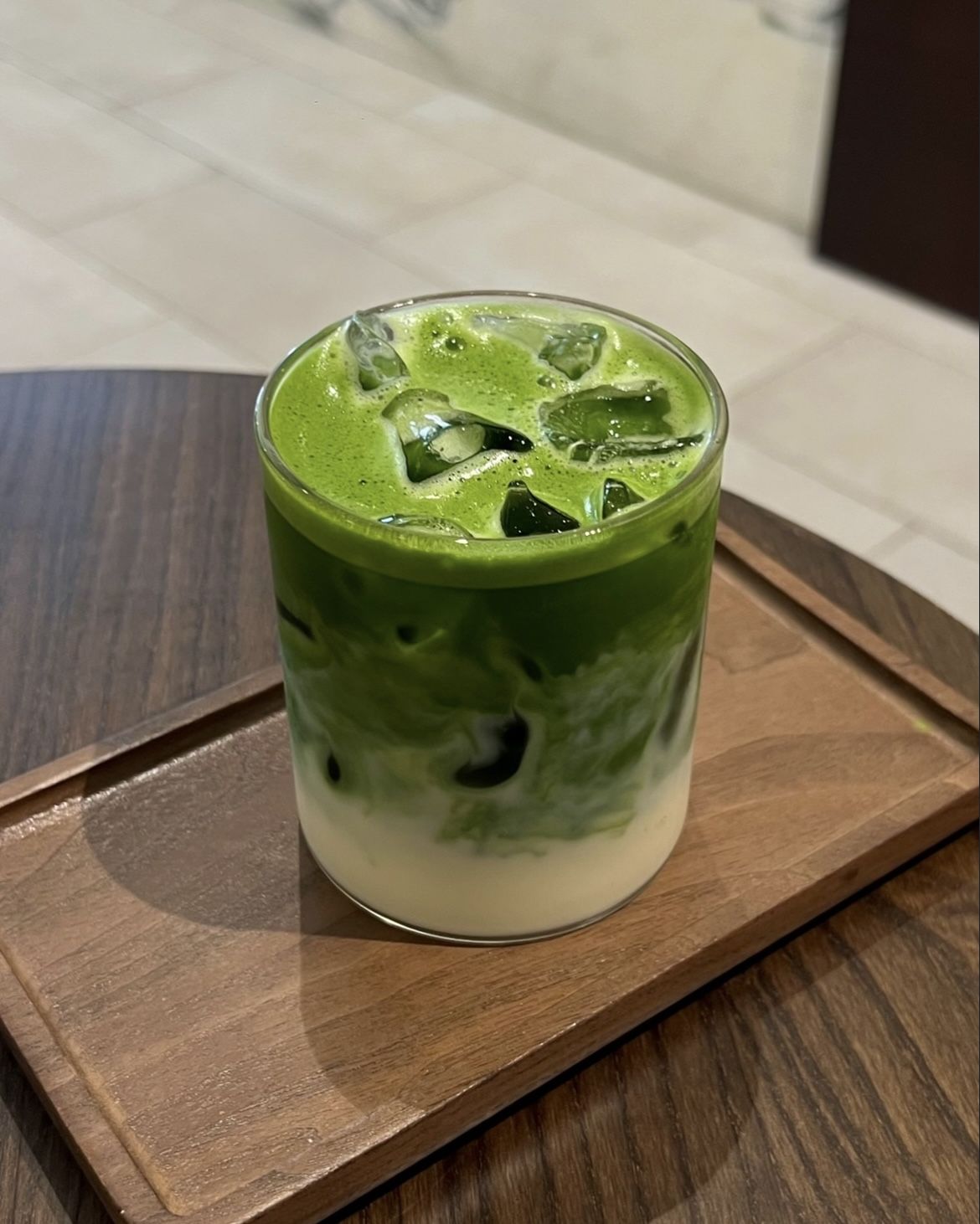 Matcha Ginger Iced Latte
