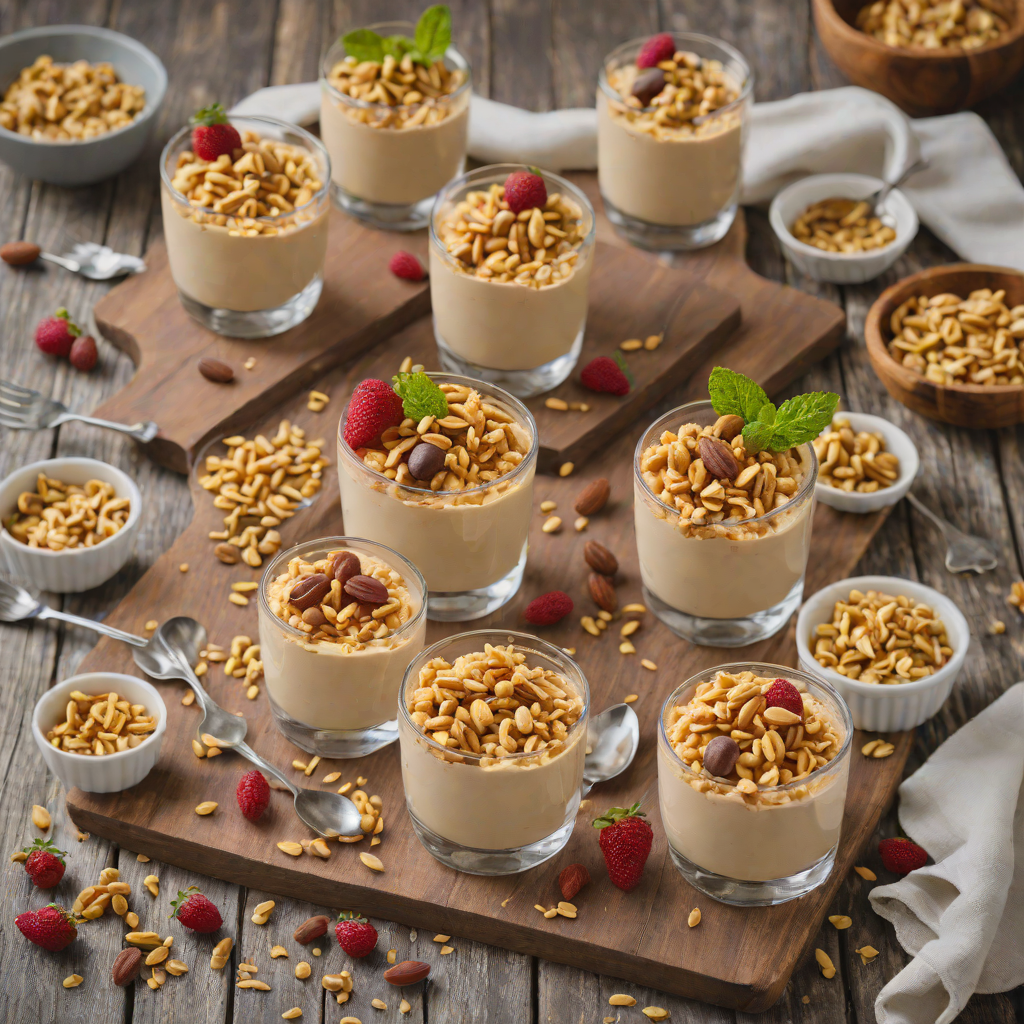 Quick No-Bake Peanut Butter Cheesecake Parfaits