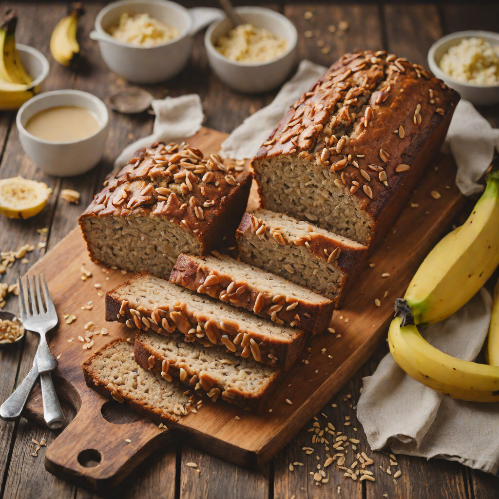 Oven-Roasted Banana Bread with Brown Butter Glaze