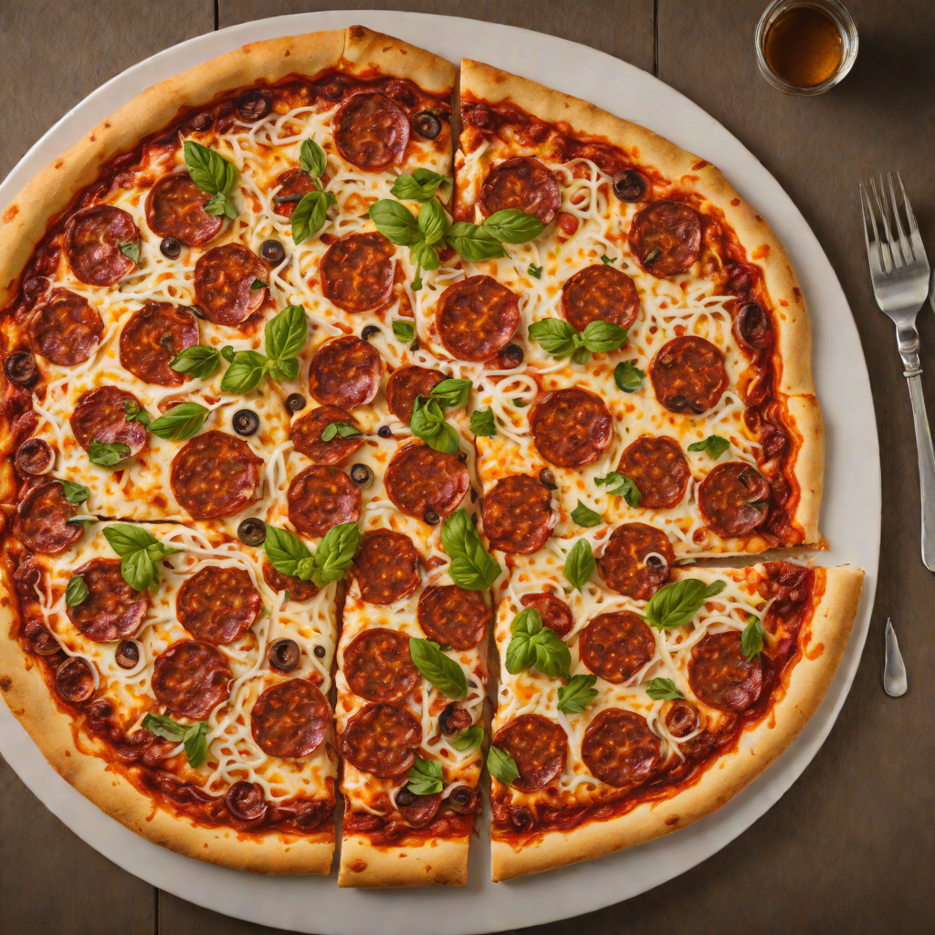 Candyman-Inspired Spiced Pepperoni Pizza