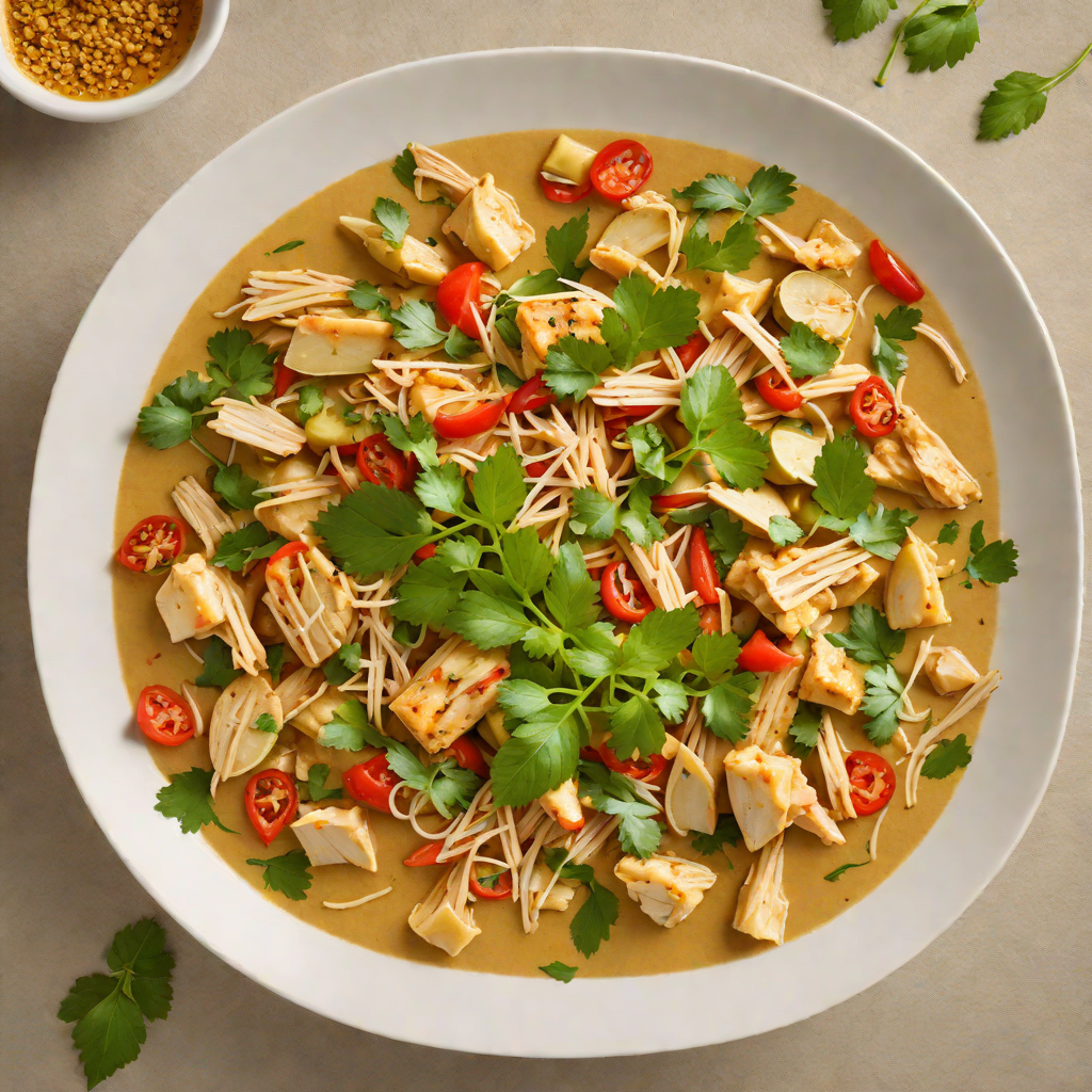 Coconut-Lime Thai Chicken Curry with Bamboo Shoots