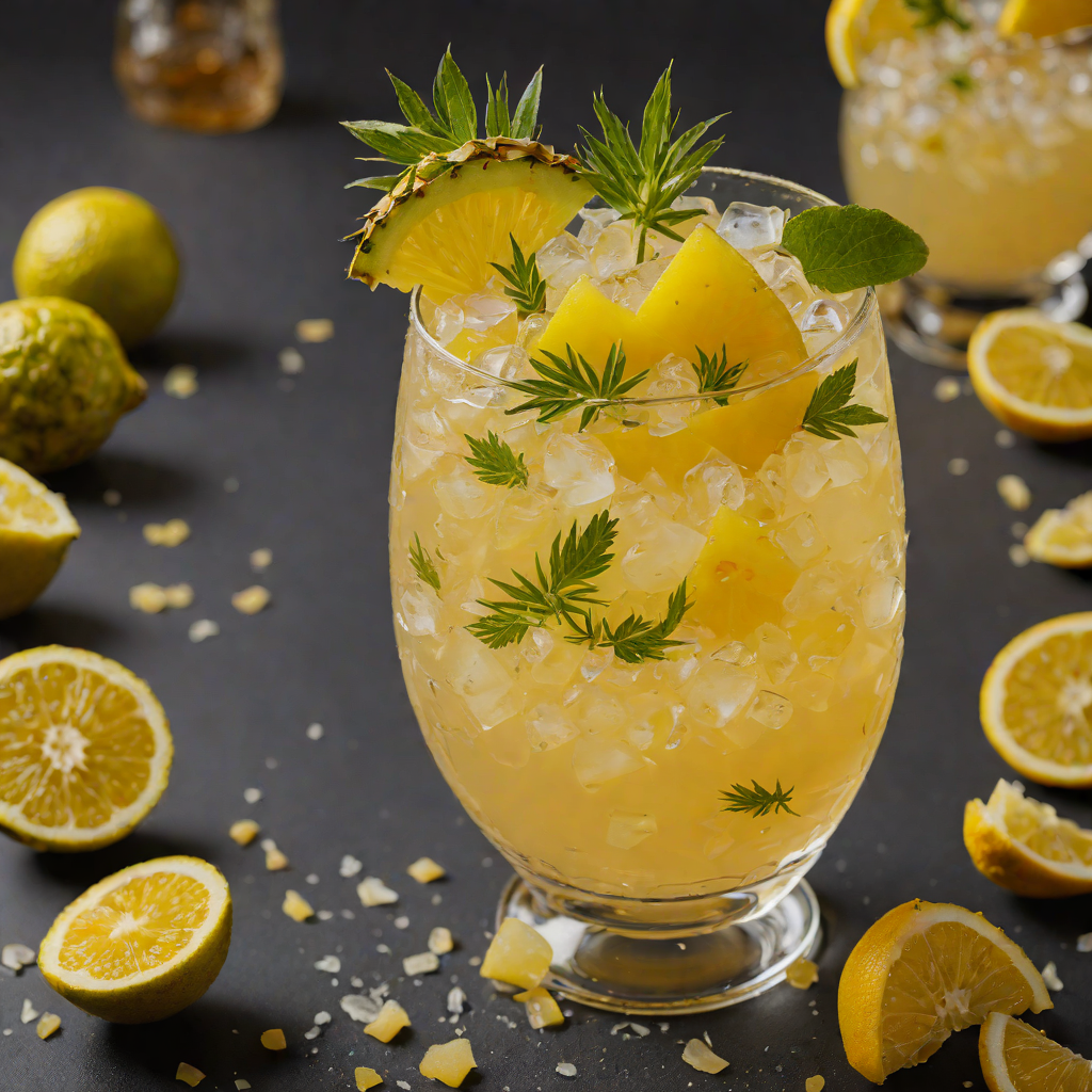 Citrus-Spiced Pineapple and Ginger Party Punch