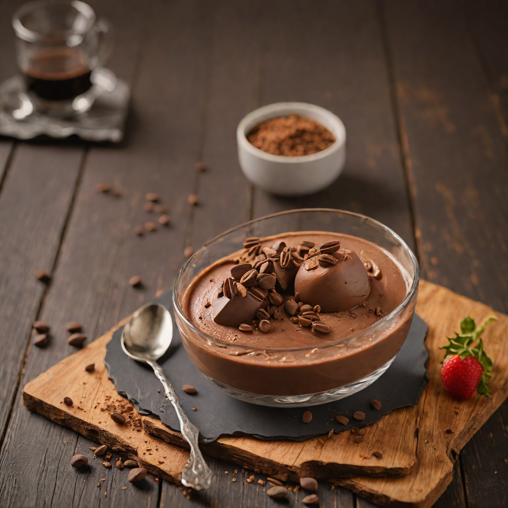 Midnight Jazz-Inspired Espresso Chocolate Mousse