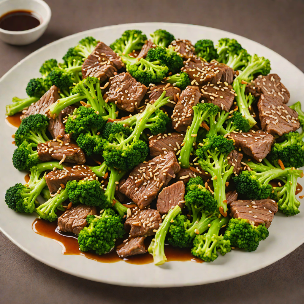 Sautéed Beef and Broccoli with Garlic Soy Glaze
