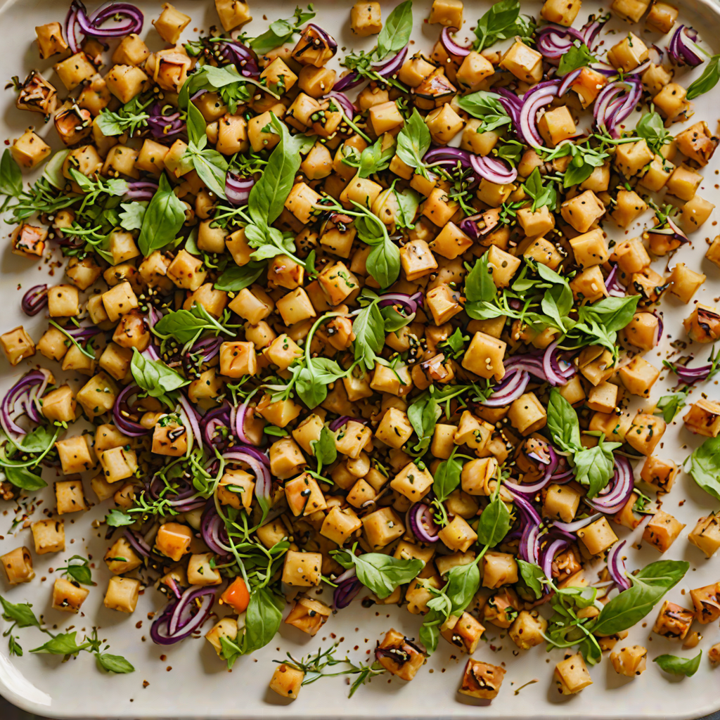 Roasted Chickpea and Za'atar Vegetable Sheet Pan