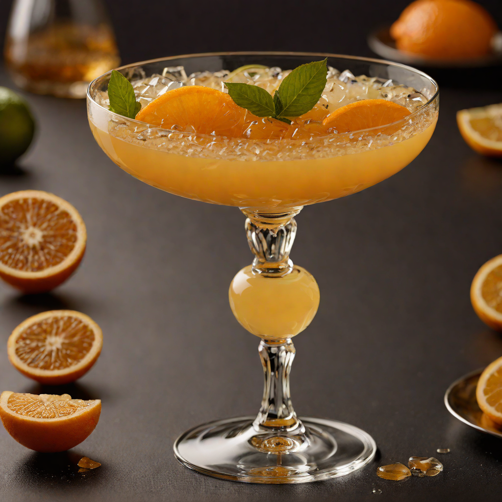 Citrus Maraschino Brandy Crusta