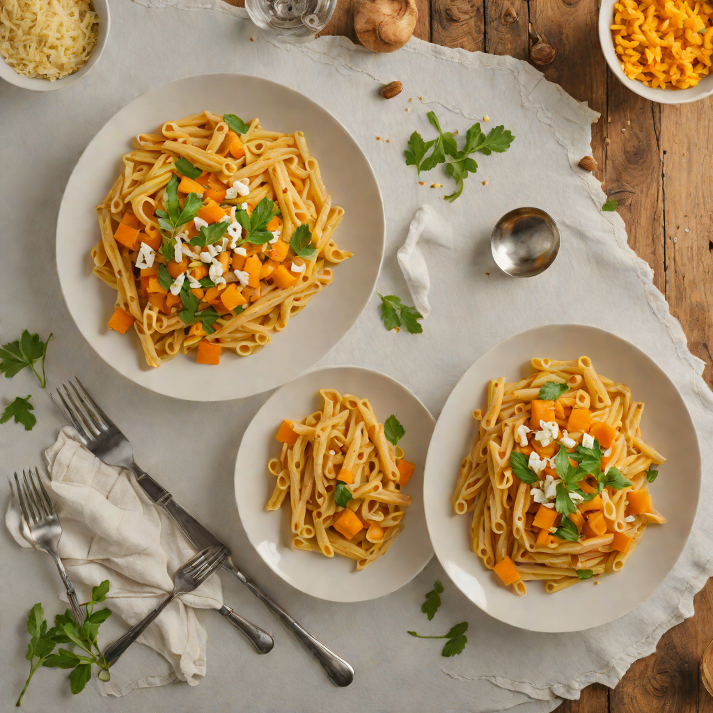 One-Pot Butternut Squash and Boursin Pasta