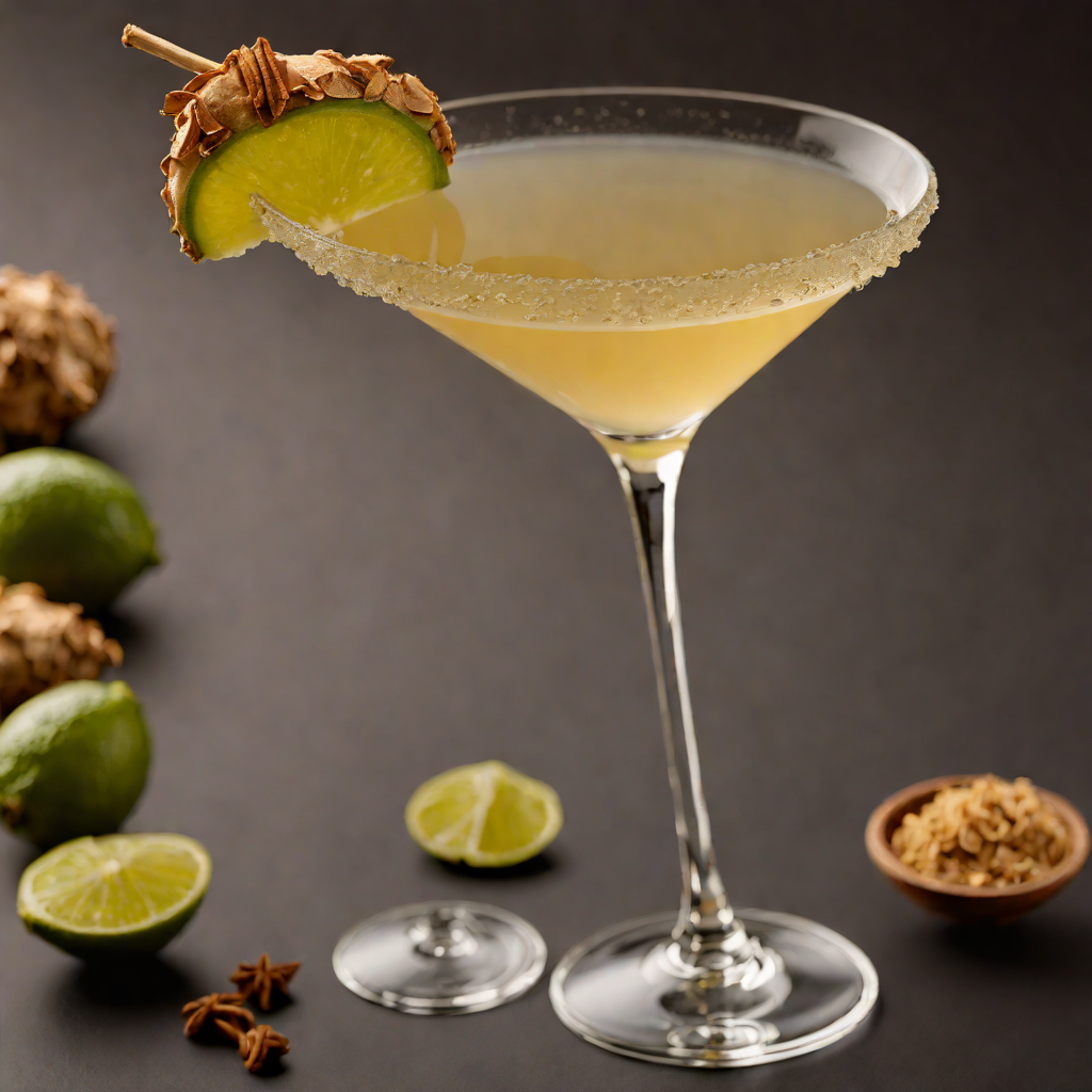 Ginger-Spiced Tequila Martini