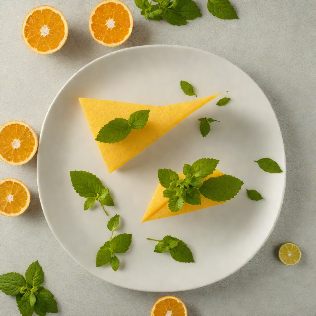 Citrus-Mint Paper Plane Shake