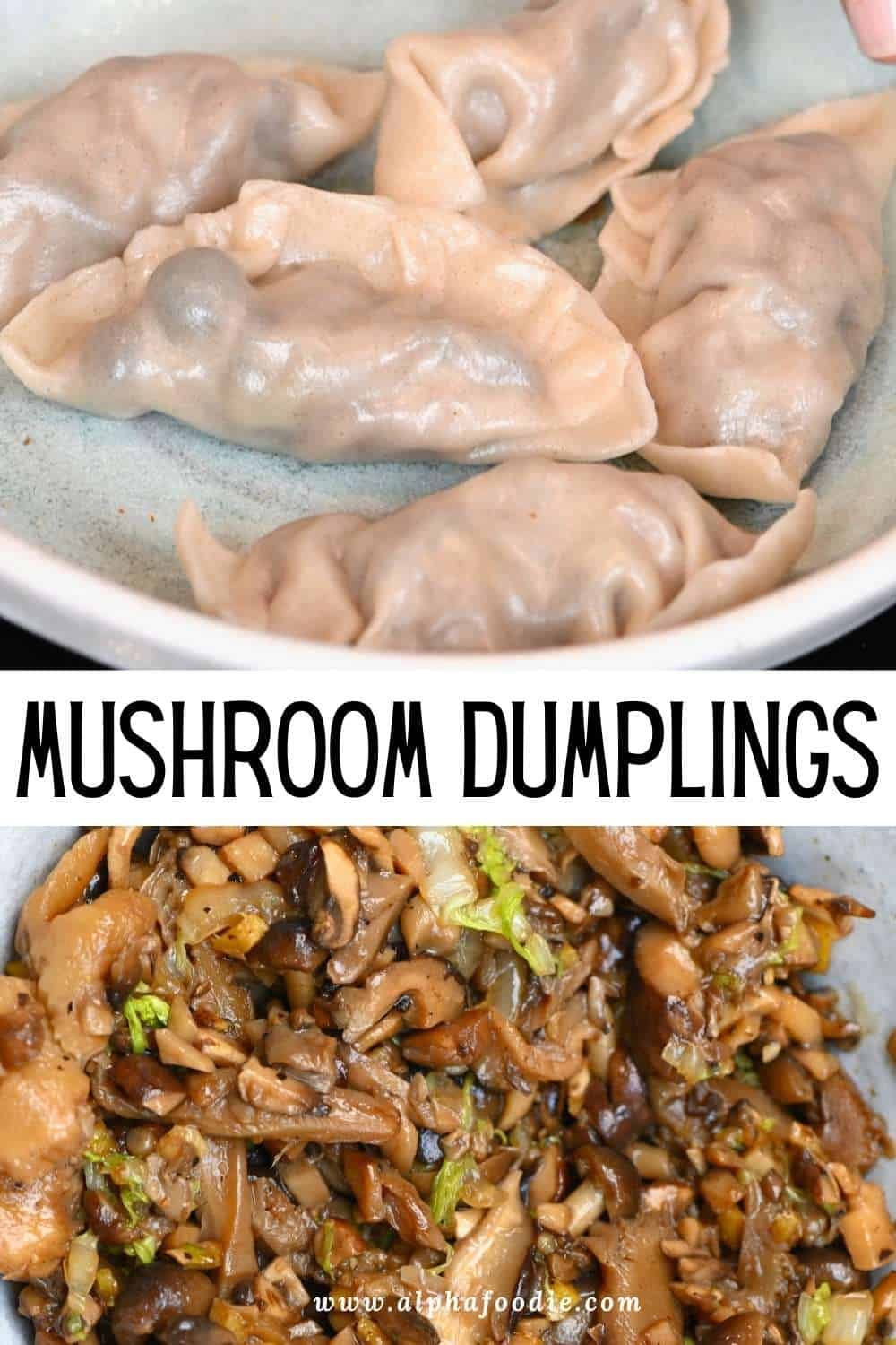 Authentic Hand-Pressed Dumplings with Wild Mushroom Filling