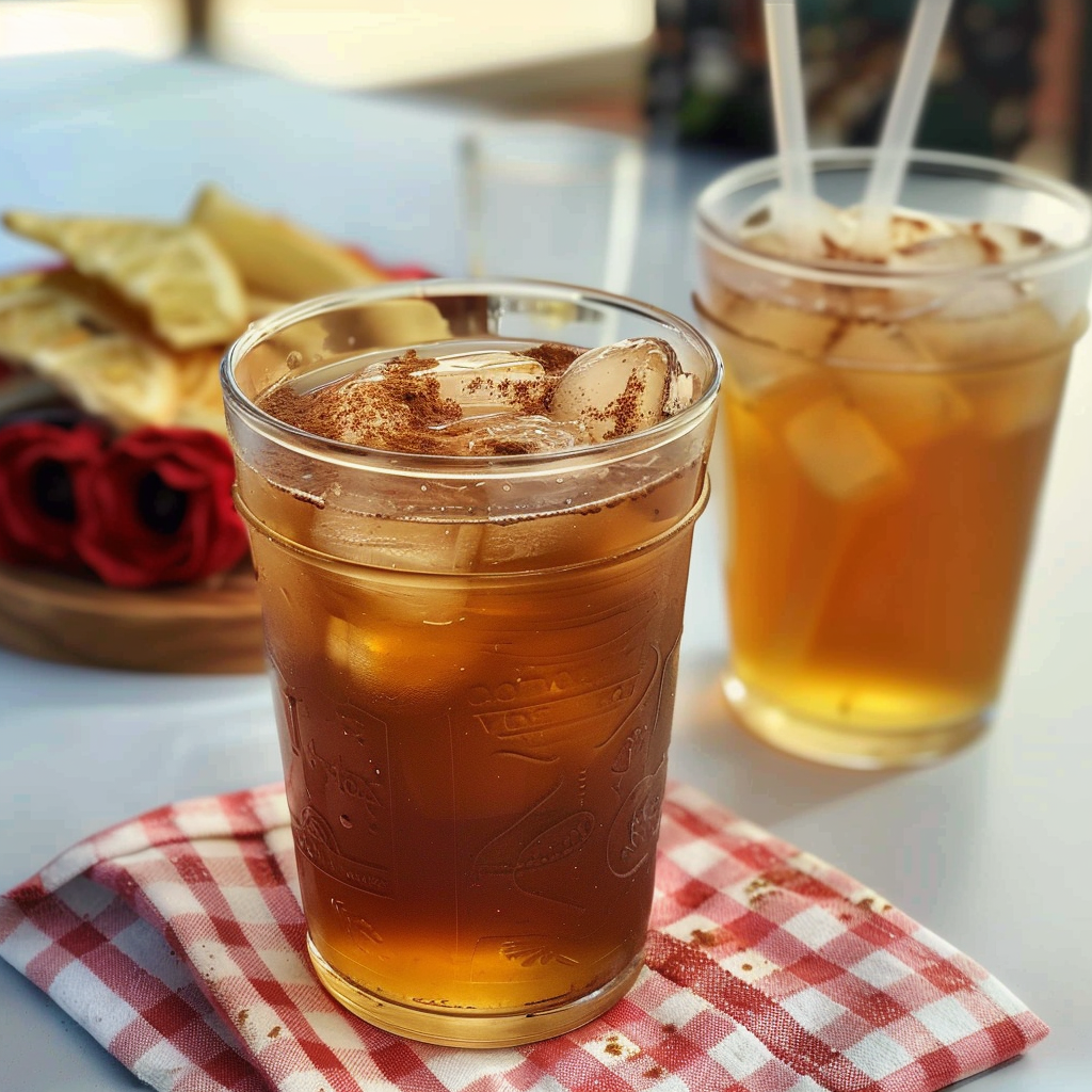Iced Swedish Maple Vodka Tea