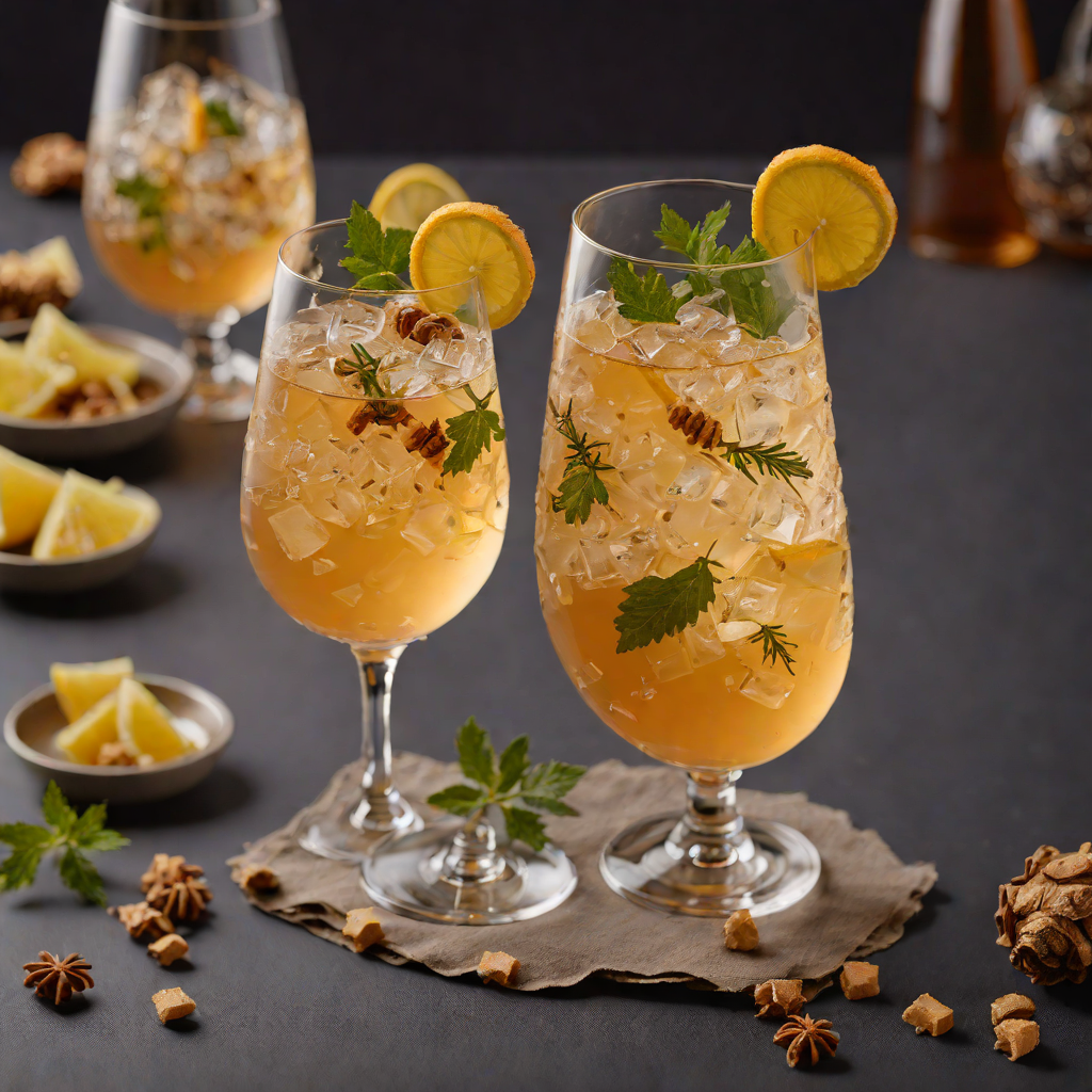 Ginger Maple Vodka Spritz
