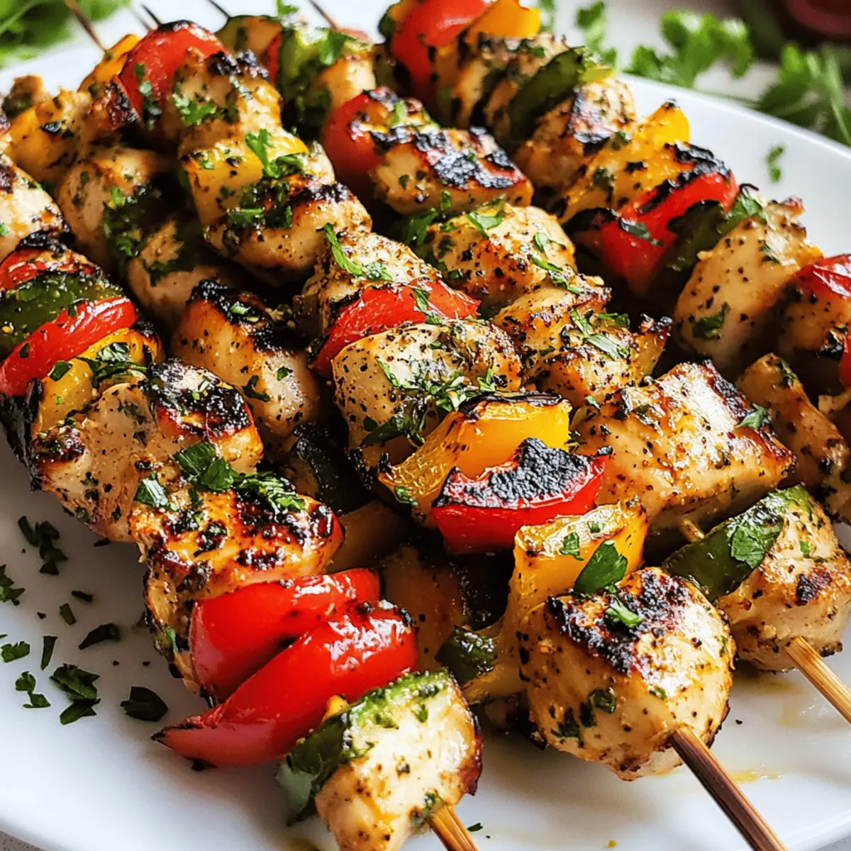 Most Flavorful Mediterranean Grilled Chicken Skewers