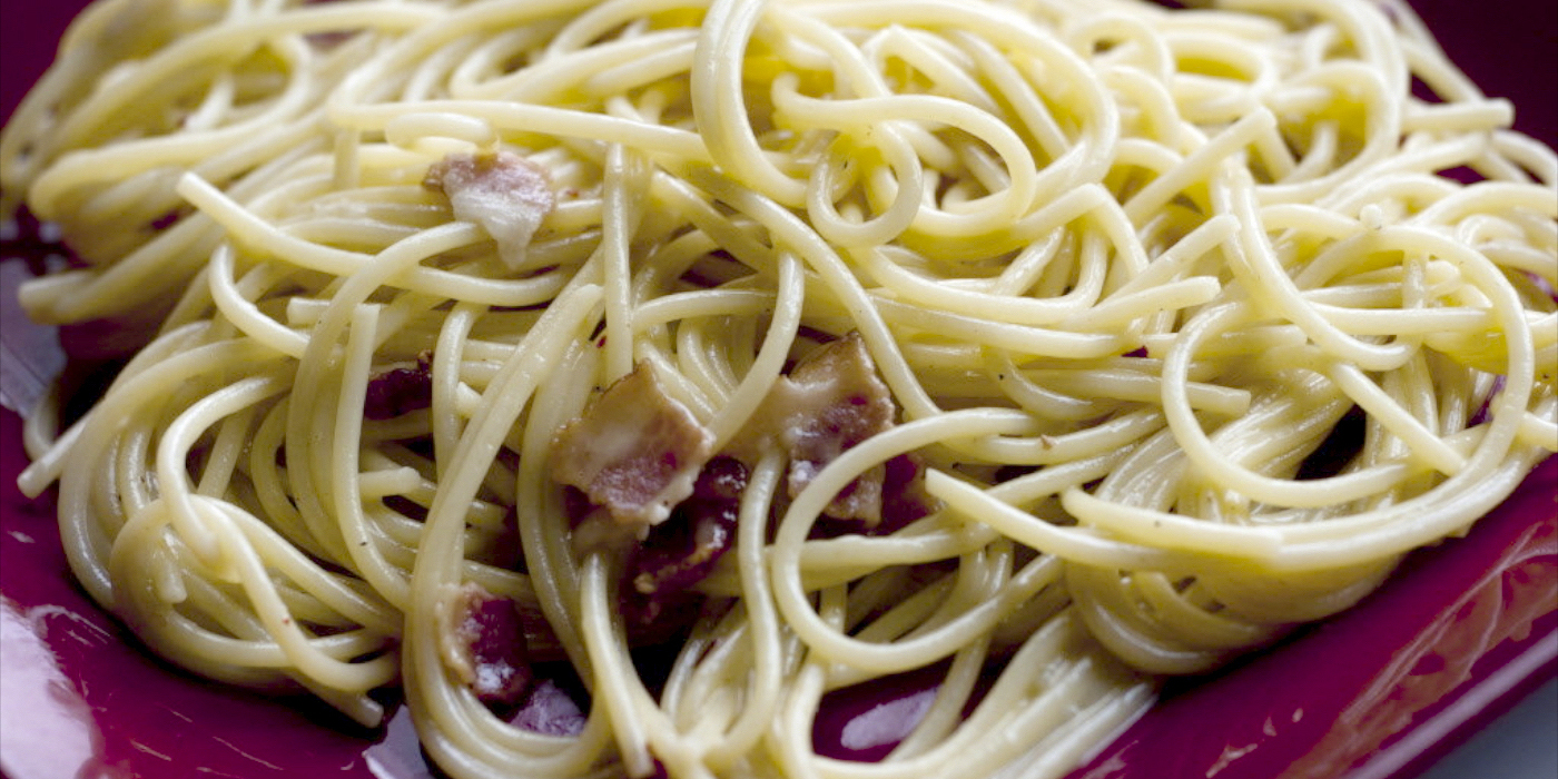 Roman-Style Spaghetti alla Carbonara