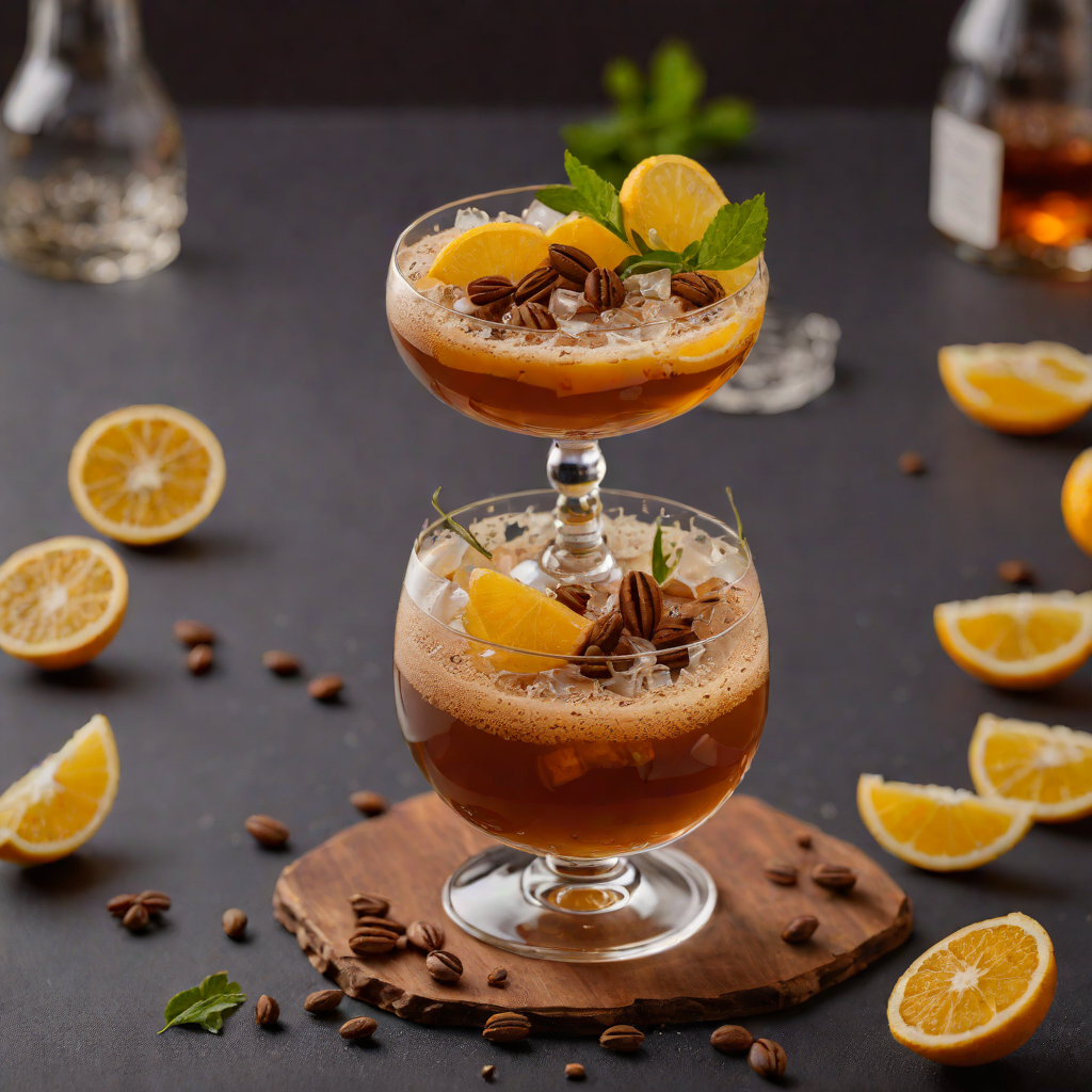 Spiced Coffee Tonic with Cardamom and Citrus