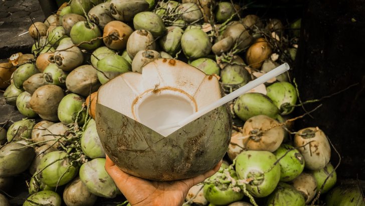 Coconut Cardamom Rum Cooler
