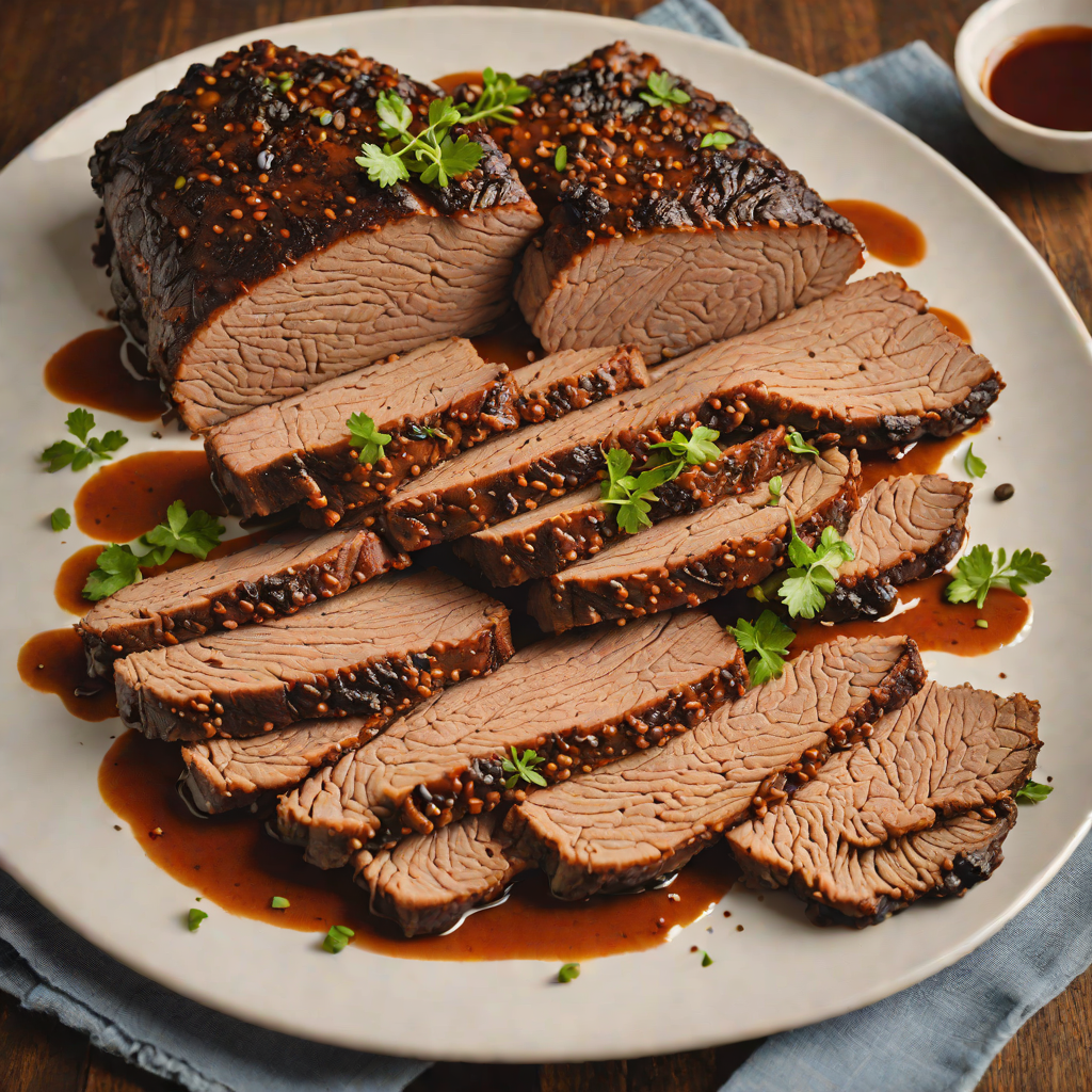 Smoky Paprika and Coffee Rubbed Beef Brisket