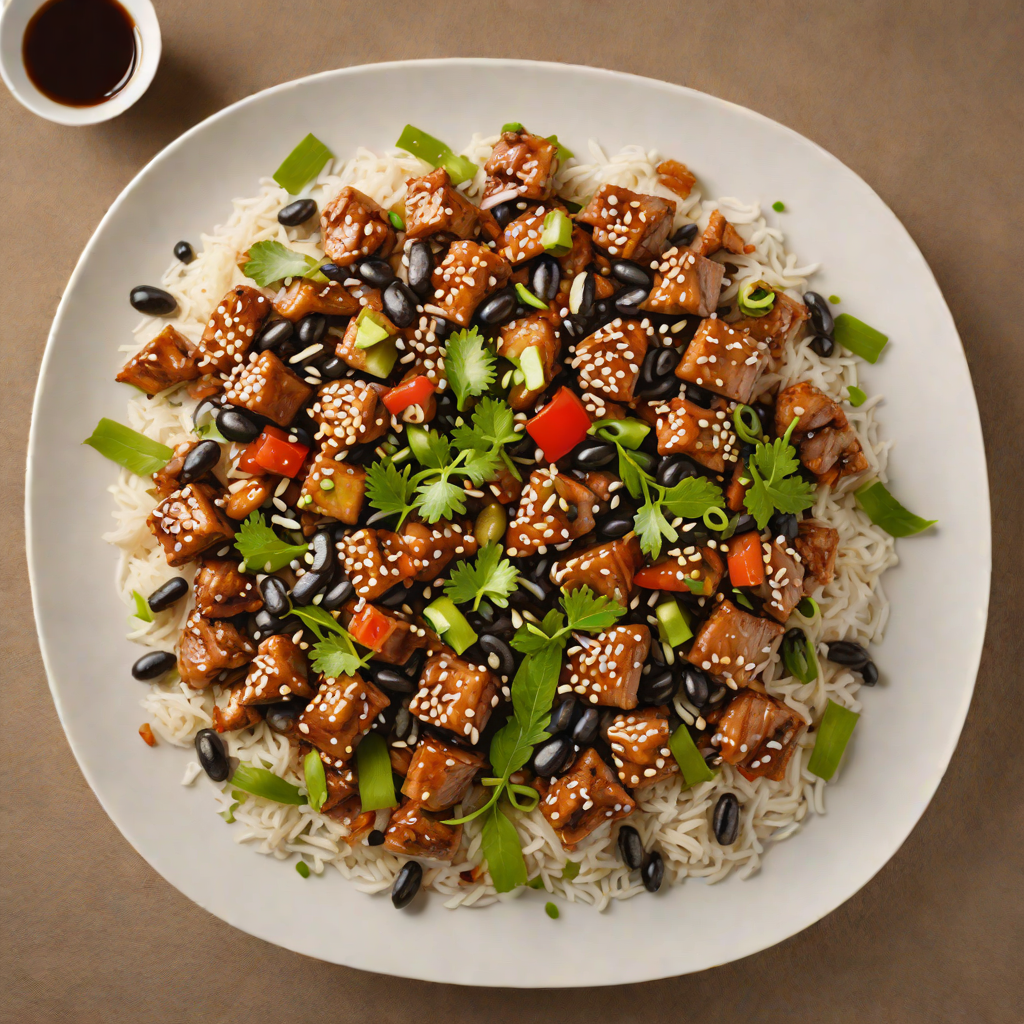 Stir-Fried Pork with Garlic and Black Bean Sauce