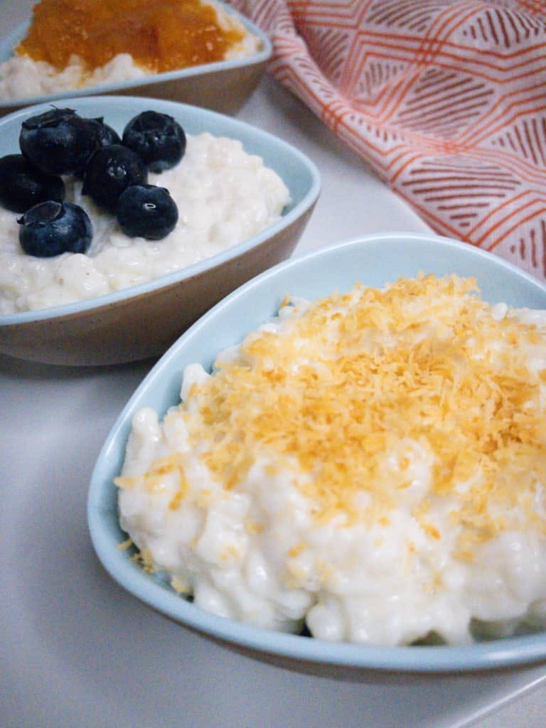 Classic Coconut Rice Pudding with Cardamom