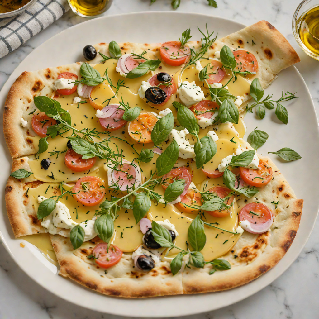 Neapolitan Flatbread with Herb-Infused Olive Oil
