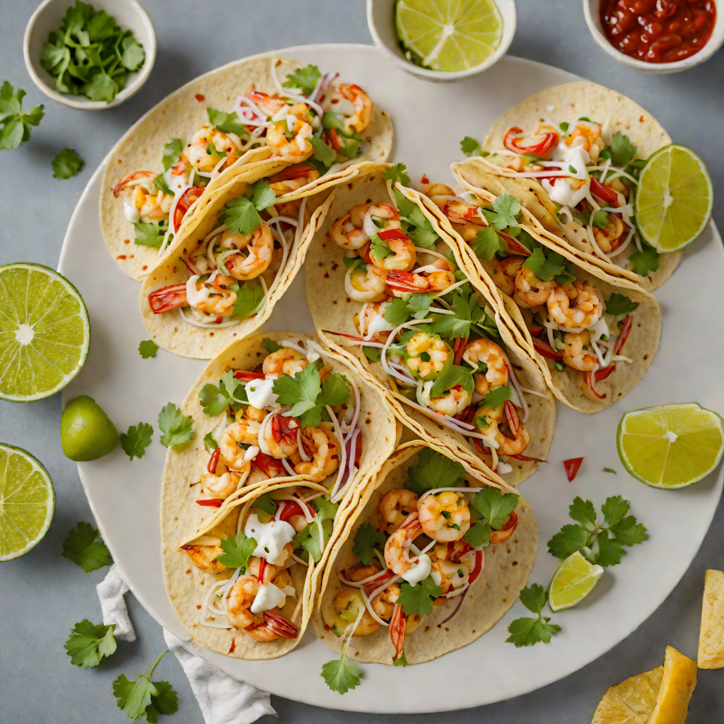 Grilled Citrus-Habanero Shrimp Tacos