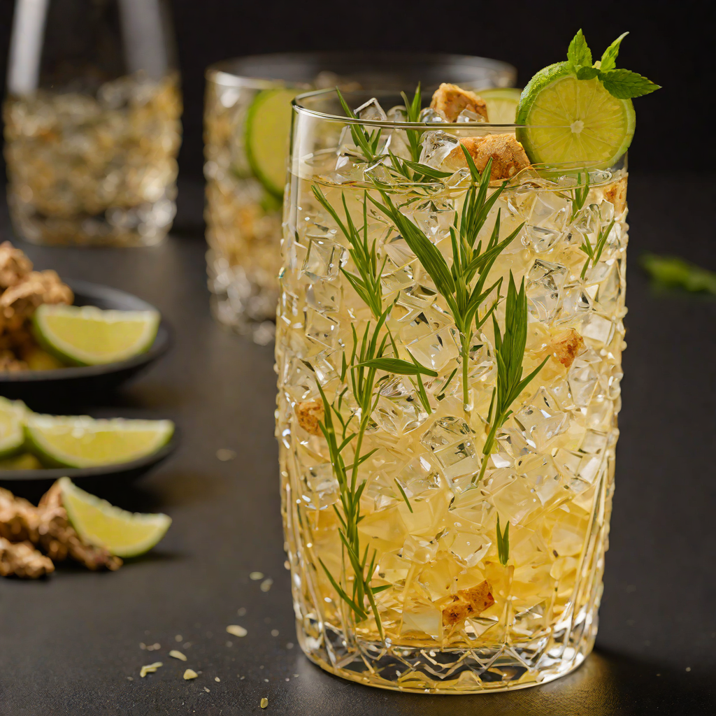 Ginger-Lemongrass Highball