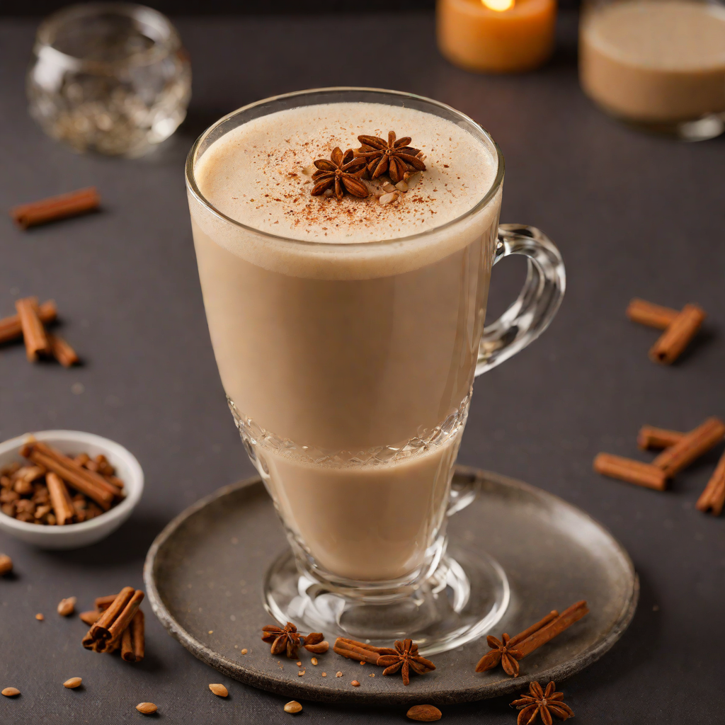 Smooth Soul-Inspired Vanilla Chai Latte with Cardamom
