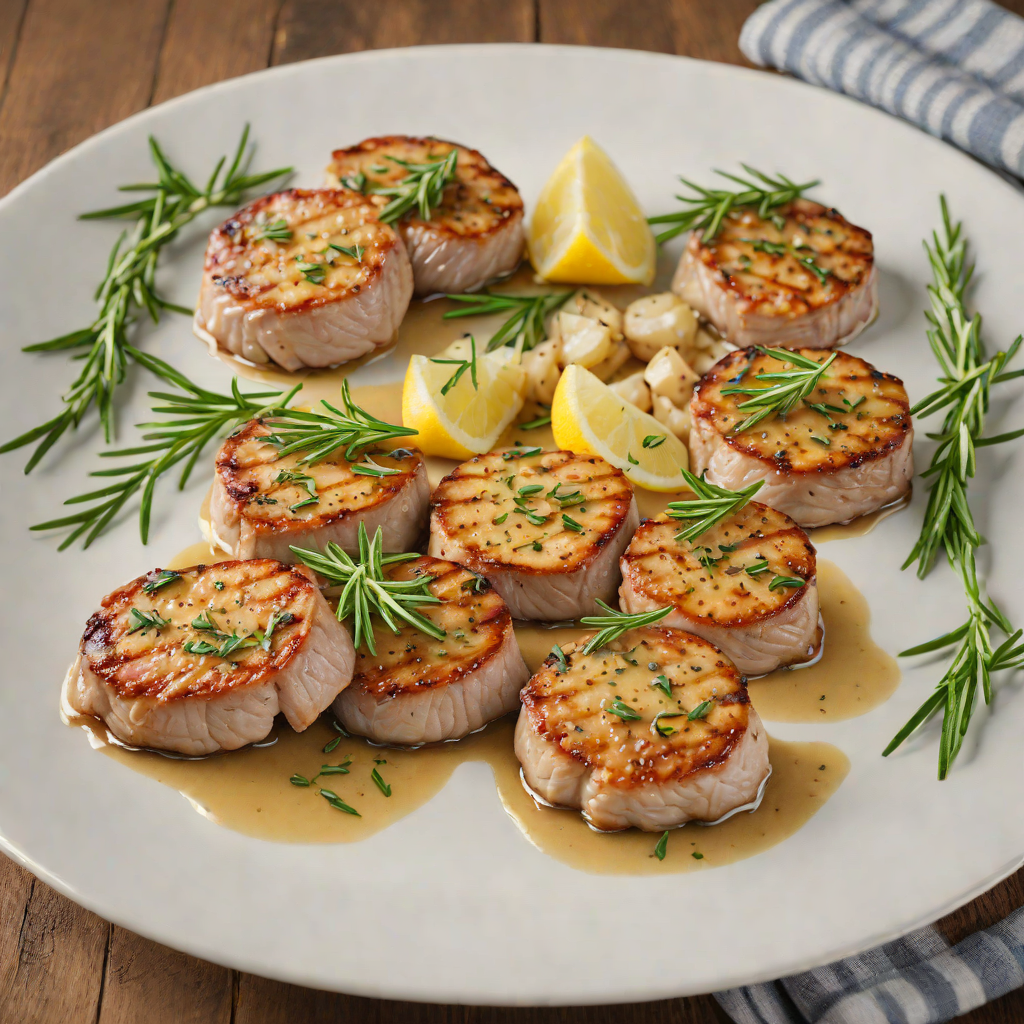 Pan-Seared Pork Medallions with Rosemary and Garlic Butter