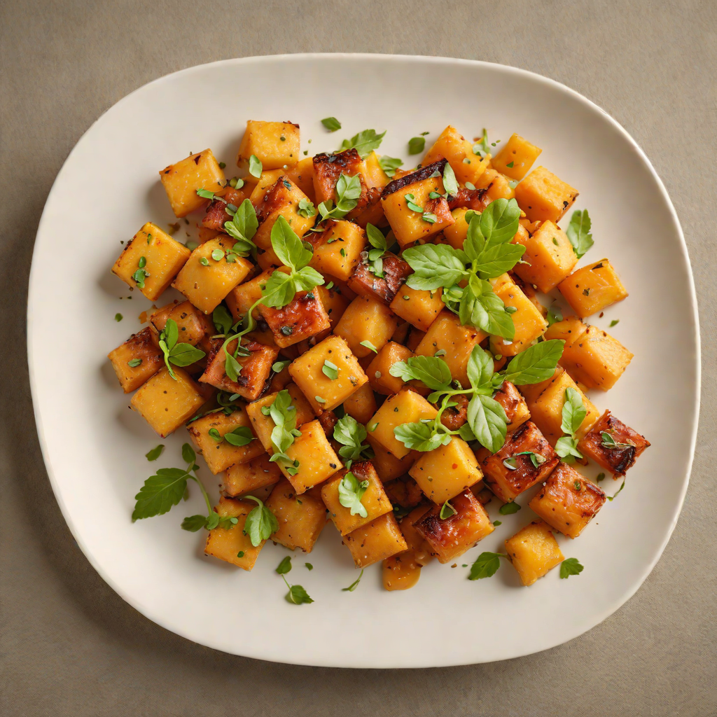 Baked Gold Certificate-Inspired Sweet Potato Gnocchi