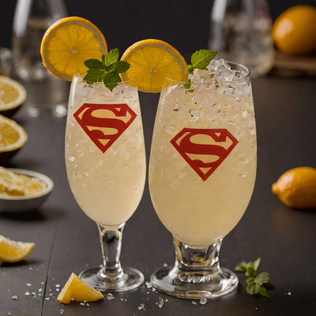 Superman Citrus Gin Fizz