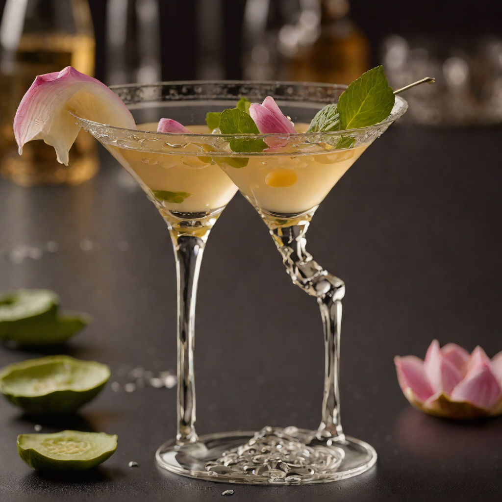 Lotus Blossom Vodka Martini