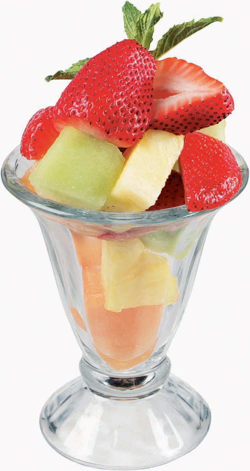 Fun Website Fruit Salad in Browser Glass